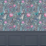 Voyage Maison Vitoria 1.4m Wide Width Wallpaper in Storm