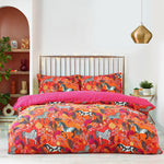 furn. Vivid Andalucian Duvet Cover Set in Orange