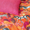 furn. Vivid Andalucian Duvet Cover Set in Orange