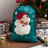  Multi Accessories - Vintage Santa Velvet Xmas Sack Multicolour Evans Lichfield