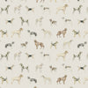 Voyage Maison Walkies 1.4m Wide Width Wallpaper in Linen