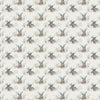 Animal Cream Fabric - Wallace Stag Printed Oil Cloth Fabric Natural Voyage Maison