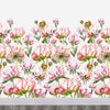 Marie Burke Wall Mural Heligan 1.4m Wide Width Wallpaper in Fuchsia/Linen