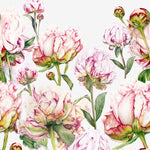 Marie Burke Wall Mural Heligan 1.4m Wide Width Wallpaper in Fuchsia/Linen