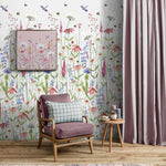 Voyage Maison Wall Mural Hermione 1.4m Wide Width Wallpaper in Linen