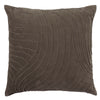 Abstract Grey Cushions - Waterfall Embroidered Cushion Cover Iron Additions