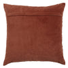 Abstract Red Cushions - Waterfall Embroidered Cushion Cover Persimmon Additions