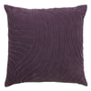 Abstract Purple Cushions - Waterfall Embroidered Cushion Cover Plum Additions