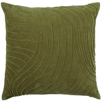 Abstract Green Cushions - Waterfall Embroidered Cushion Cover Sage Additions