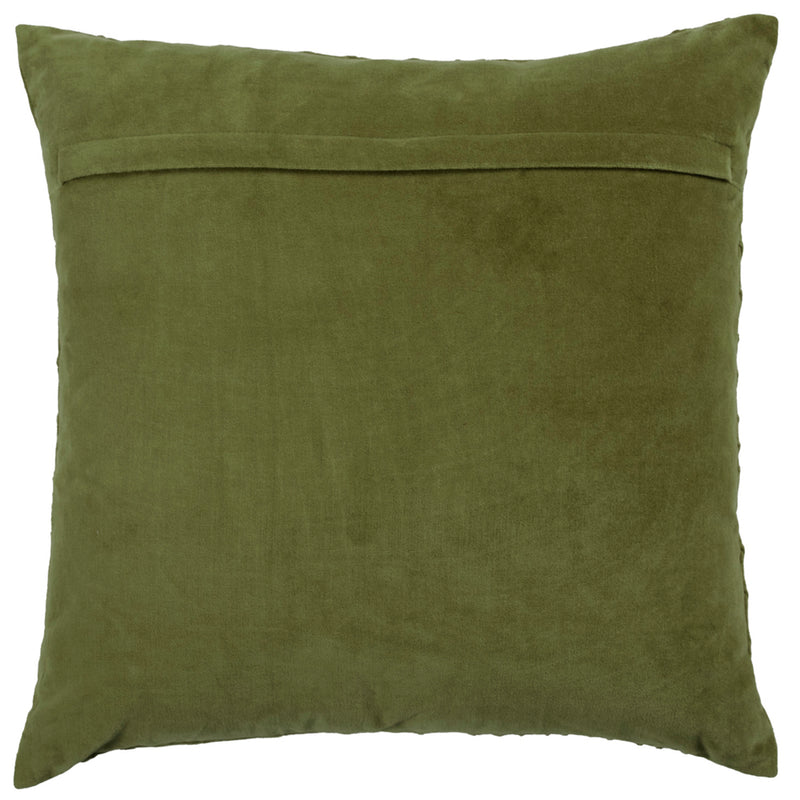 Abstract Green Cushions - Waterfall Embroidered Cushion Cover Sage Additions