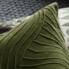 Abstract Green Cushions - Waterfall Embroidered Cushion Cover Sage Additions