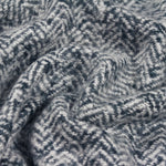 furn. Weaver Herringbone Throw in Navy