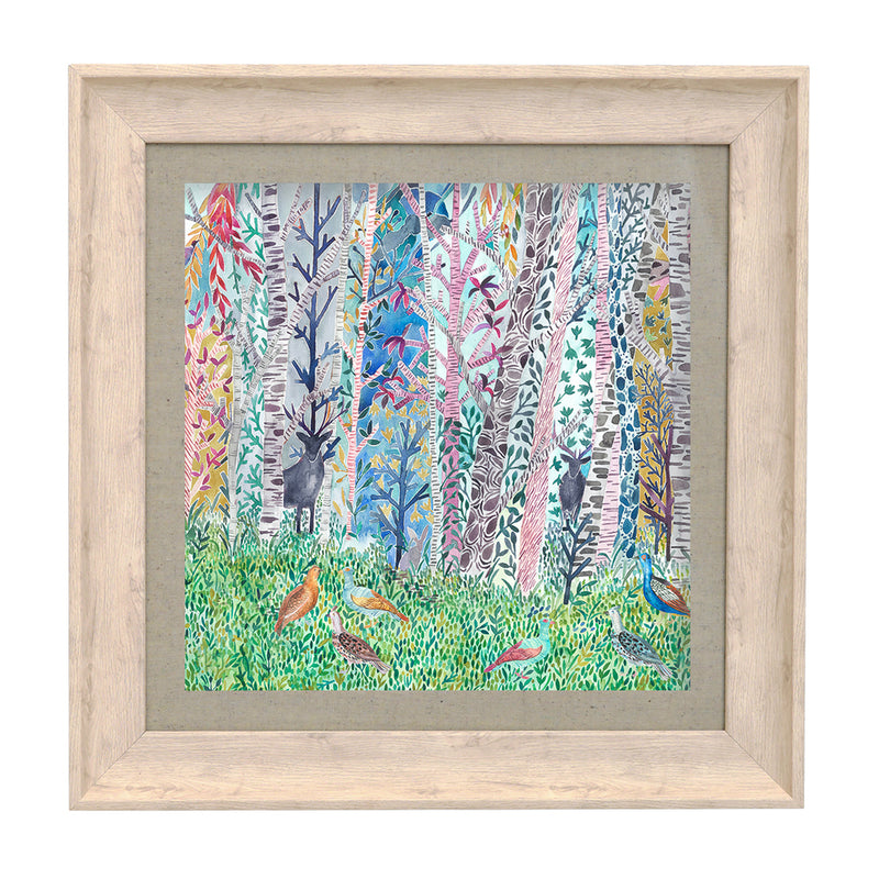 Voyage Maison Whimsical Tale Framed Print in Birch/Dawn