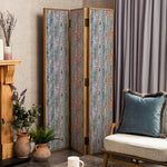 Voyage Maison Whimsical Tale Solid Wood Room Divider in Grey