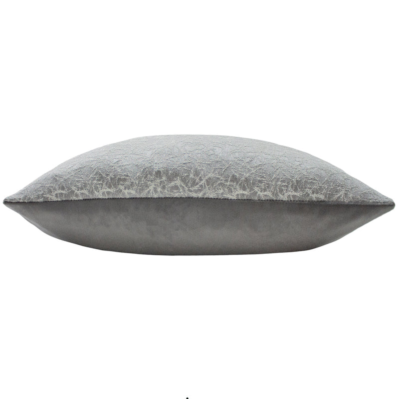 Wick Organic Motif Cushion Dove/Silver