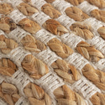 Yard Wikka Jute Woven Cushion Cover in Natural