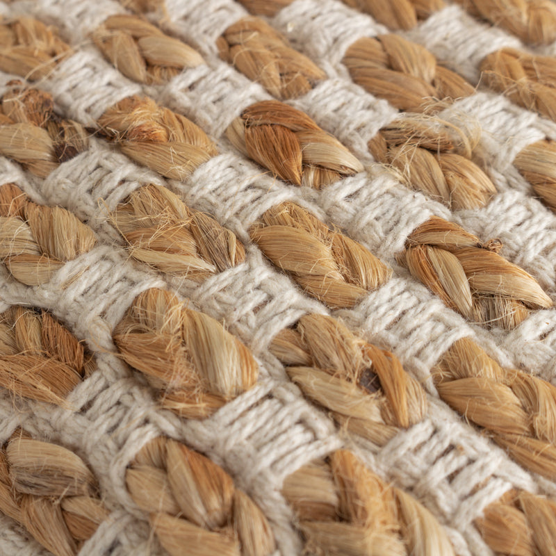 Yard Wikka Jute Woven Cushion Cover in Natural