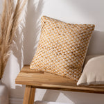 Yard Wikka Jute Woven Cushion Cover in Natural