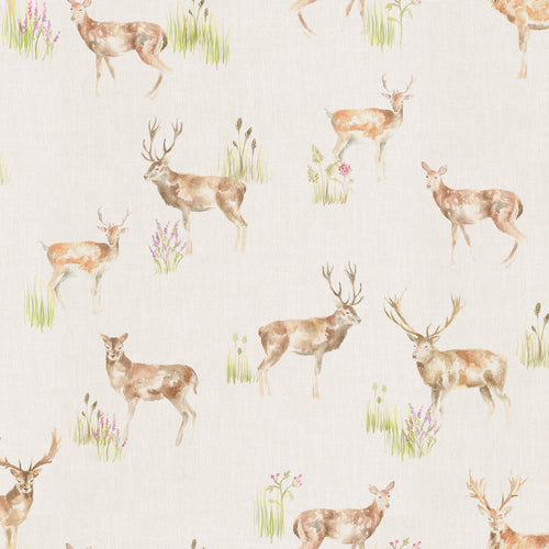 Voyage Maison Wild Deer 1.4m Wide Width Wallpaper in Linen