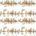 Animal Purple Fabric - Wilderness Printed Cotton Fabric (By The Metre) Plum Voyage Maison