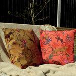 furn. Wildlife Outdoor Cushion Cover in Gold