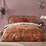 furn. Wildlings Tropical Duvet Cover Set in Warm Sienna