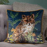 Wylder Willow Fox Cushion Cover in Midnight