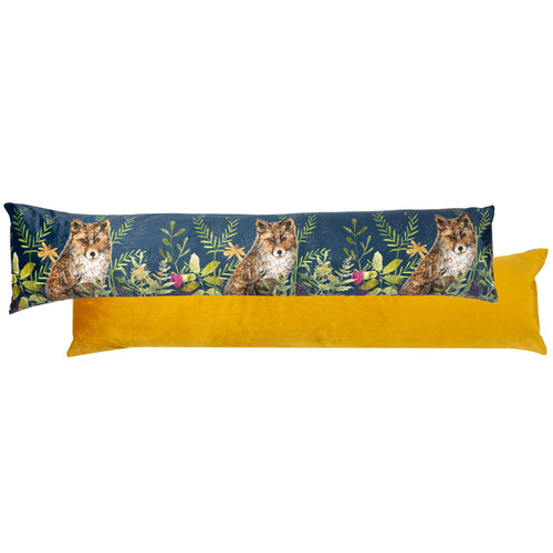 Wylder Willow Fox Draught Excluder in Navy/Mustard