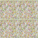 Floral Green Fabric - Willowsmere Printed Cotton Fabric (By The Metre) Lilac Voyage Maison