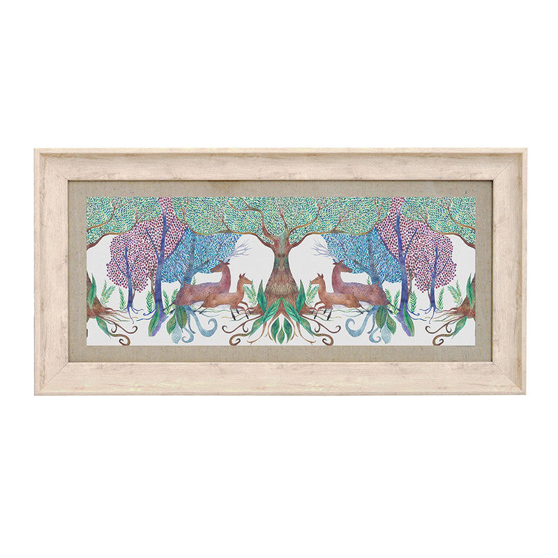 Animal Multi Wall Art - Willow Woods  Framed Print Birch Voyage Maison