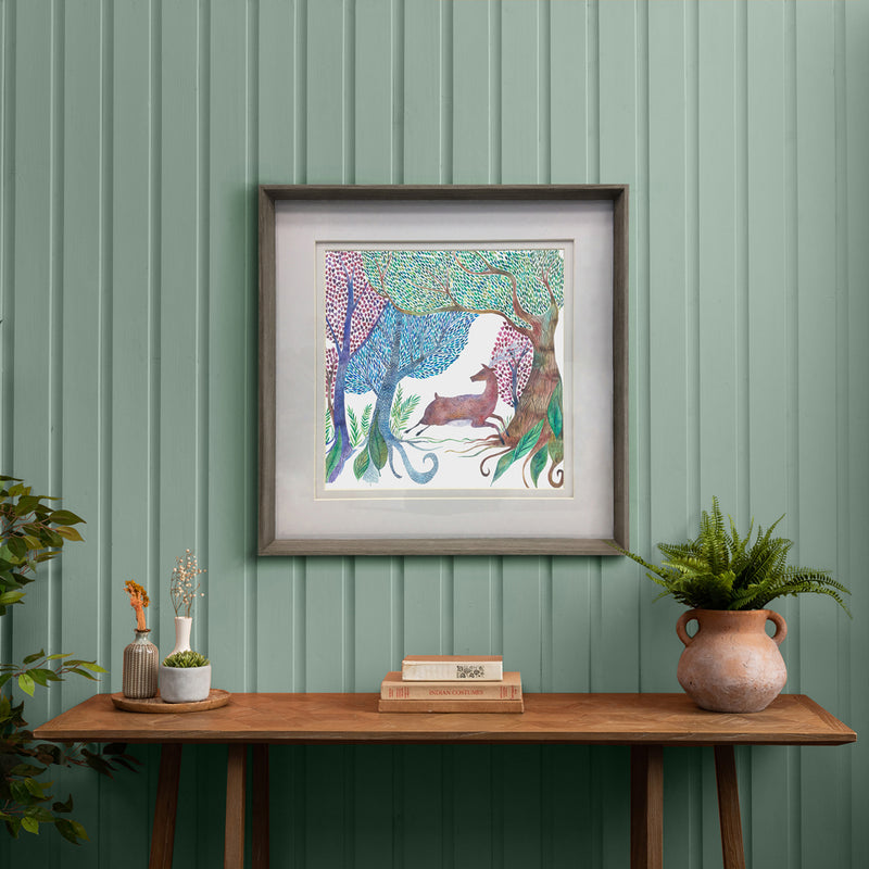 Voyage Maison Willow Woods Framed Print in Nut