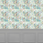 Voyage Maison Winlater 1.4m Wide Width Wallpaper in Teal