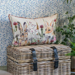 Animal Cream Cushions - Winnie Printed Cushion Cover Linen Voyage Maison