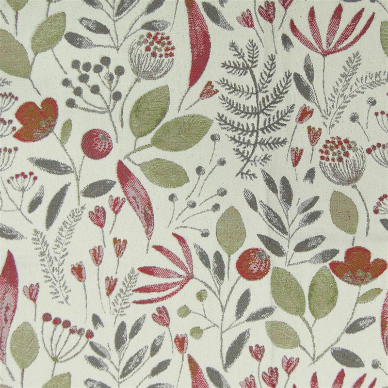 Winslow Cream Fabric Sample Swatch Russett