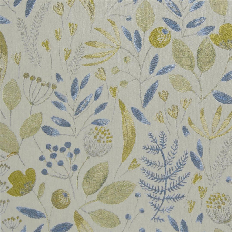 Winslow Linen Fabric Sample Swatch Duck Egg