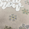  Beige Cushions - Winter Let It Snow Embroidered Cushion Cover Greige Paoletti