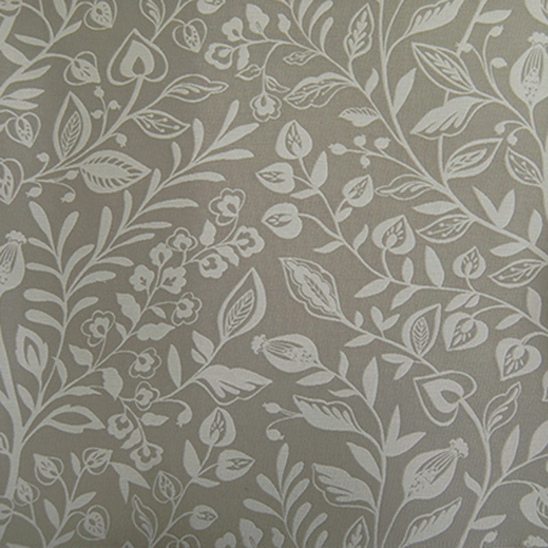 Floral Beige Fabric - Wisley Printed Woven Fabric (By The Metre) Hazel Voyage Maison