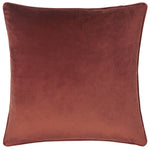 furn. Wisteria Printed Velvet Cushion Cover in Sienna