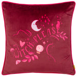 furn. Witch Please Cushion Cover in Purple