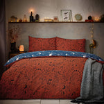 furn. Witchy Vibes Duvet Cover Set in Rust