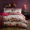  Multi Bedding - Witchy Tales Printed Reversible Duvet Cover Set Multicolour furn.