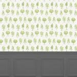 Voyage Maison Woodland 1.4m Wide Width Wallpaper in Cream