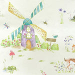 Voyage Maison Woodland Walk 1.4m Wide Width Wallpaper in Lemon