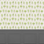 Voyage Maison Woodland 1.4m Wide Width Wallpaper in Linen