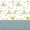 Voyage Maison Woodland Walk 1.4m Wide Width Wallpaper in White