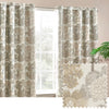 Wylder Woodlands Room Darkening Eyelet Curtains in Natural