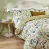 Animal Green Bedding - Woodlow Printed Soft Touch Duvet Cover Set Multi/Sage Duvet Day