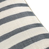 Striped Blue Cushions - Woven Stripe Cotton Cushion Cover Dusk Blue Yard