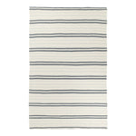  Bedding - Woven Stripe  Bedspread Dusk Blue Yard