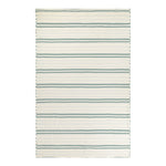  Bedding - Woven Stripe  Bedspread Eucalyptus Yard